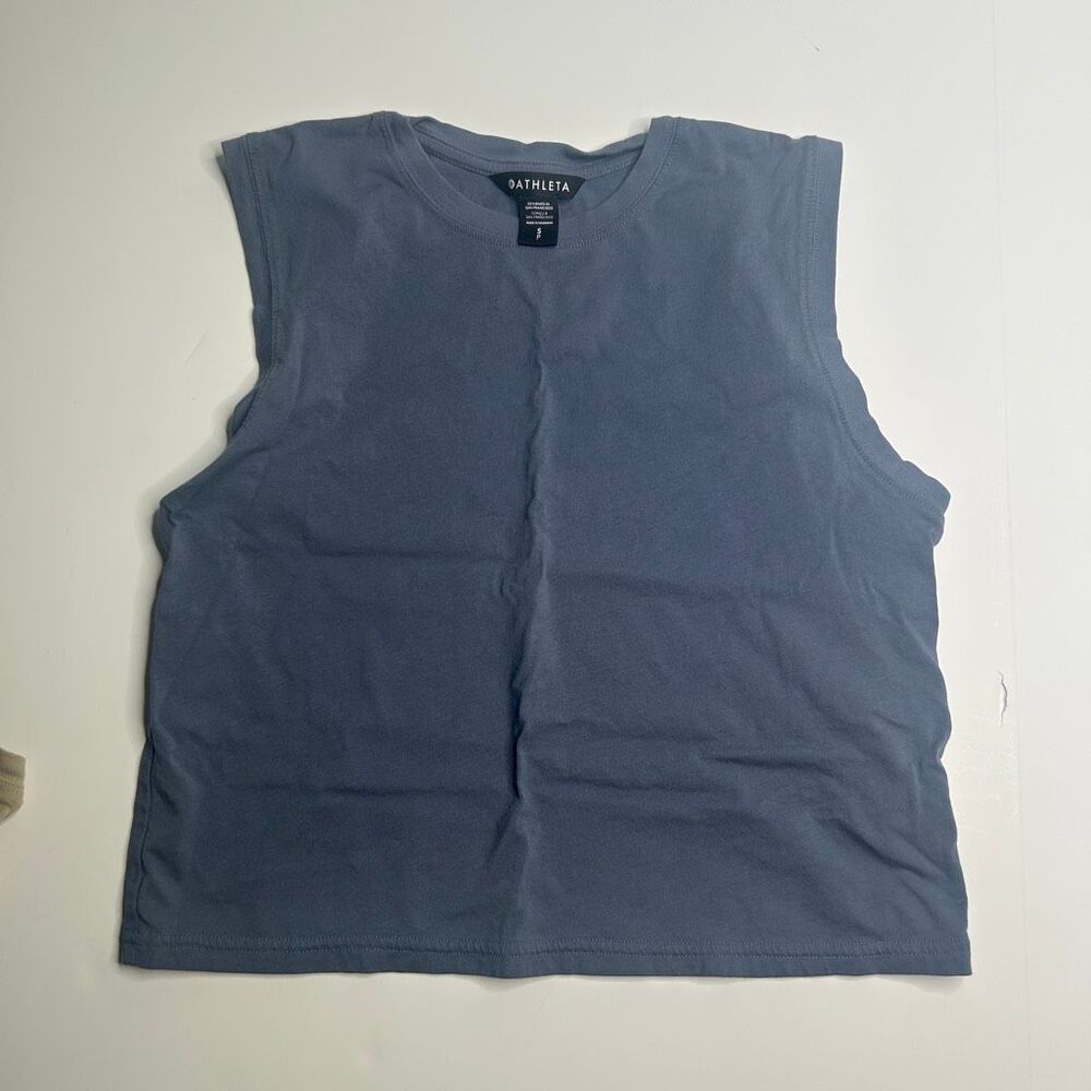 ATHLETA True Cotton Crop Tank Bundle of 4 Tanks - Size Small - Picture 4 of 6
